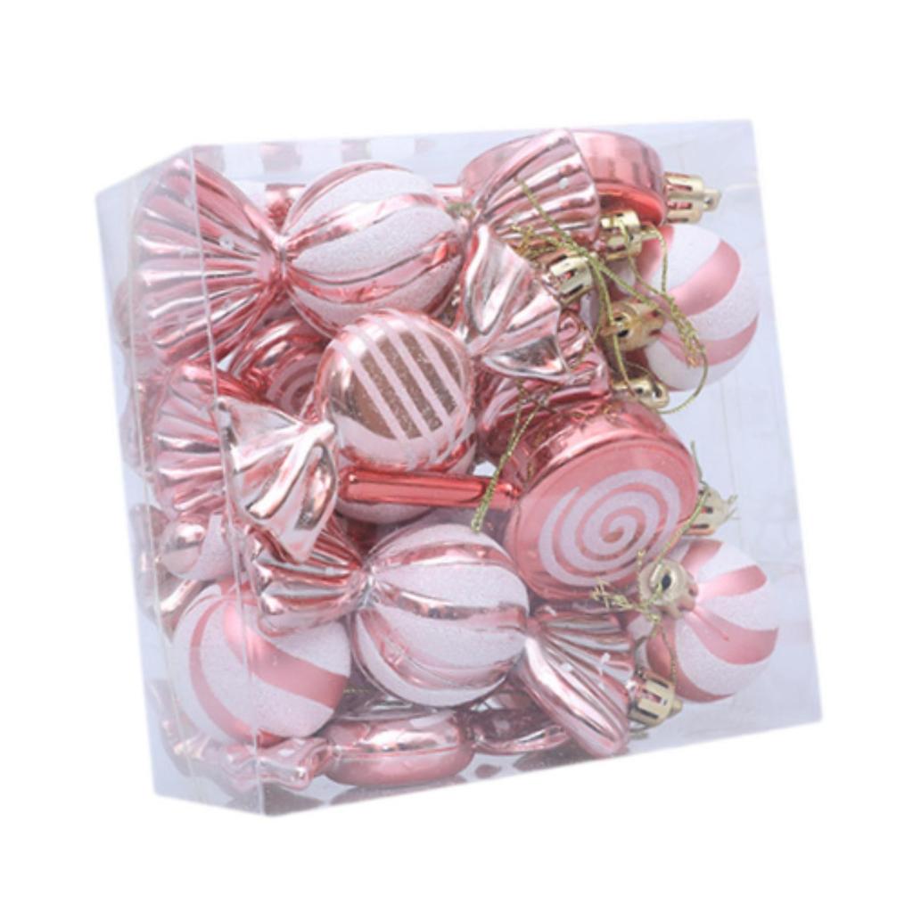 18 Pieces Christmas Ball Ornaments Creative for Festival Wedding Anniversary