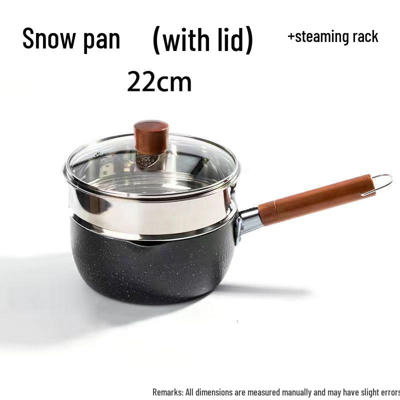 Yukihira Multi-Functional Non-Stick Milk and Baby Food Pot for Induction and Gas Stoves, Perfect for Dormitories