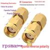 All Copper RP-SMA-JJ Male-to-Male Reverse Polarity GPRS Router WiFi Adapter