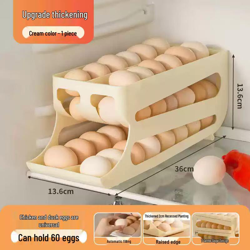 Cmaos Rolling Egg Storage Box