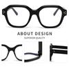 Square Shape Anti Blue-ray Glasses Retro Large Frame Eyewear Blue Light Blocking Glasses  Women/Men