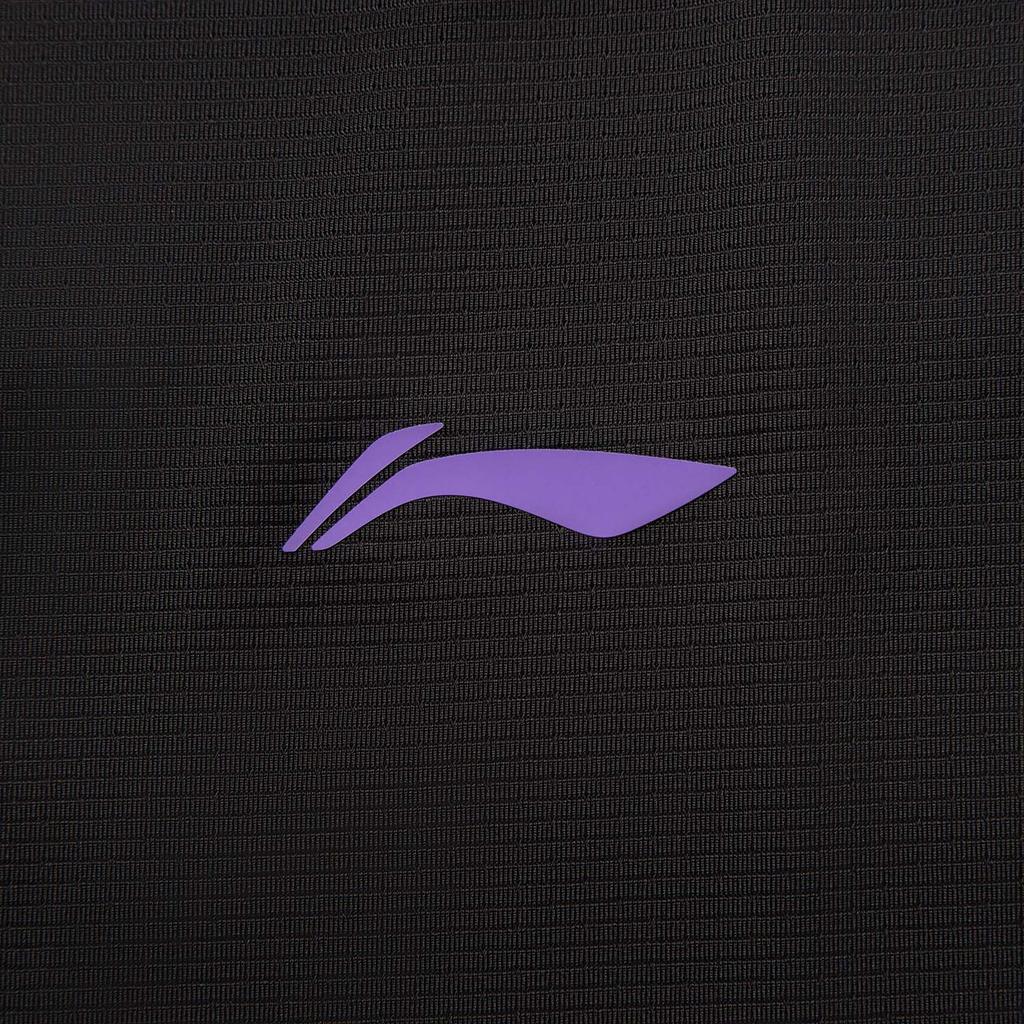 Li Ning Table Tennis Series Sports Comfortable Breathable Short Sleeve T-Shirt Unisex Tops Black AAYV119-1