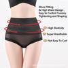 High-waisted Lightweight Tummy-control Knickers Invisible Shaping Waist-cinching Ladies' Lace Briefs Postpartum Waist-cinching Slimming Knickers