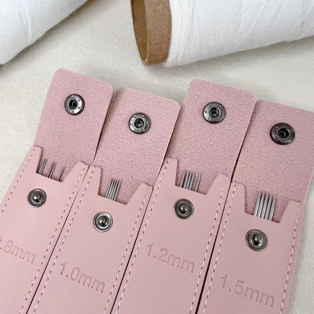 Ultra-Fine Mini Sweater Knitting Needles - Solid Stainless Steel