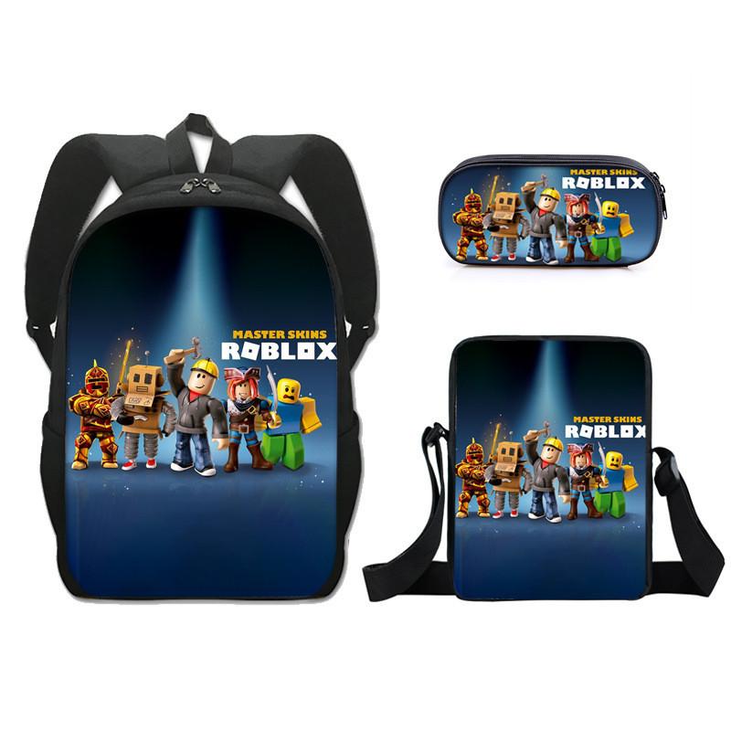 Roblox Kids Backpack Set With Lightweight Oxford Fabric For School And Study Use