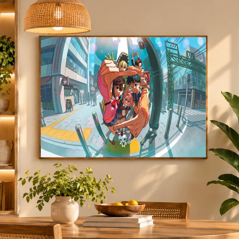 5D Diamond Painting Dandadan DIY Full Drill Diamond Art Kit Home Decoration