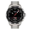 Tissot T-Touch Connect Solar Watch with Titanium Bracelet and Black Dial, Officially Imported, Men's Model T1214204405100
