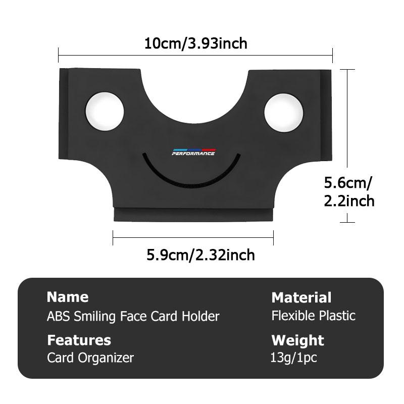Car Multifunctional Card Holder Adhesive Card Holder Ticket Holder ID Paper Storage For BMW 1 3 5 Series G30 G32 G38 2021 2020