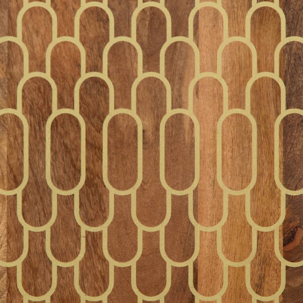  Coffee Table, 100x54x40 Cm, Solid Mango Wood