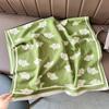 Korean Atmosphere Scarf Women'S Spring, Autumn And Winter Double-Sided Ginkgo Biloba Leaves Thickened Long Imitation Cashmere Air-Conditioned Room