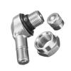 Tire Valve Stems Aluminum Zinc Zinc Alloy CNC Motorcycle Rim Motorcycle Valve Stem Valves Stem Cap 90 Degree