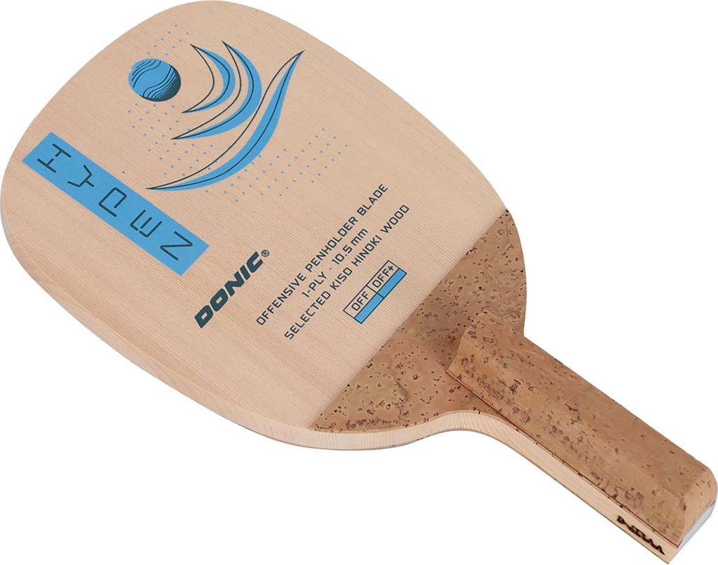 DONIC Table Tennis Pen Premium Hitting High Square BL227PK Racket, Feel, Pen, Japanese-Style Pen,