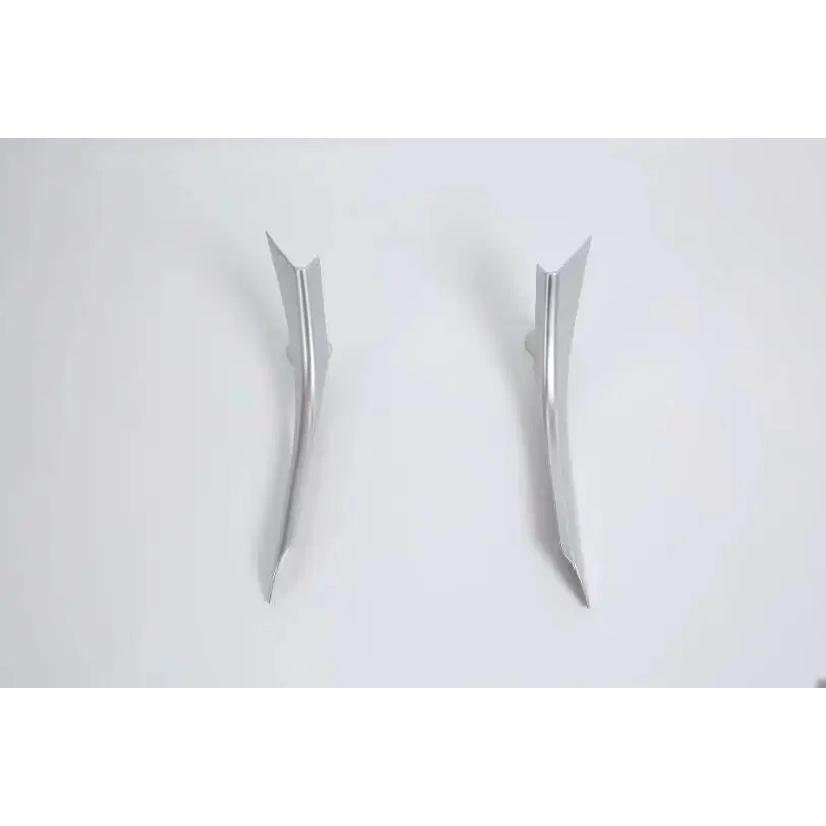 For SUBARU XV 2018 Cover Carbon Fibre Interior Middle Front Shift Stall Paddles Cup Lamp Trim Hoods 2pcs