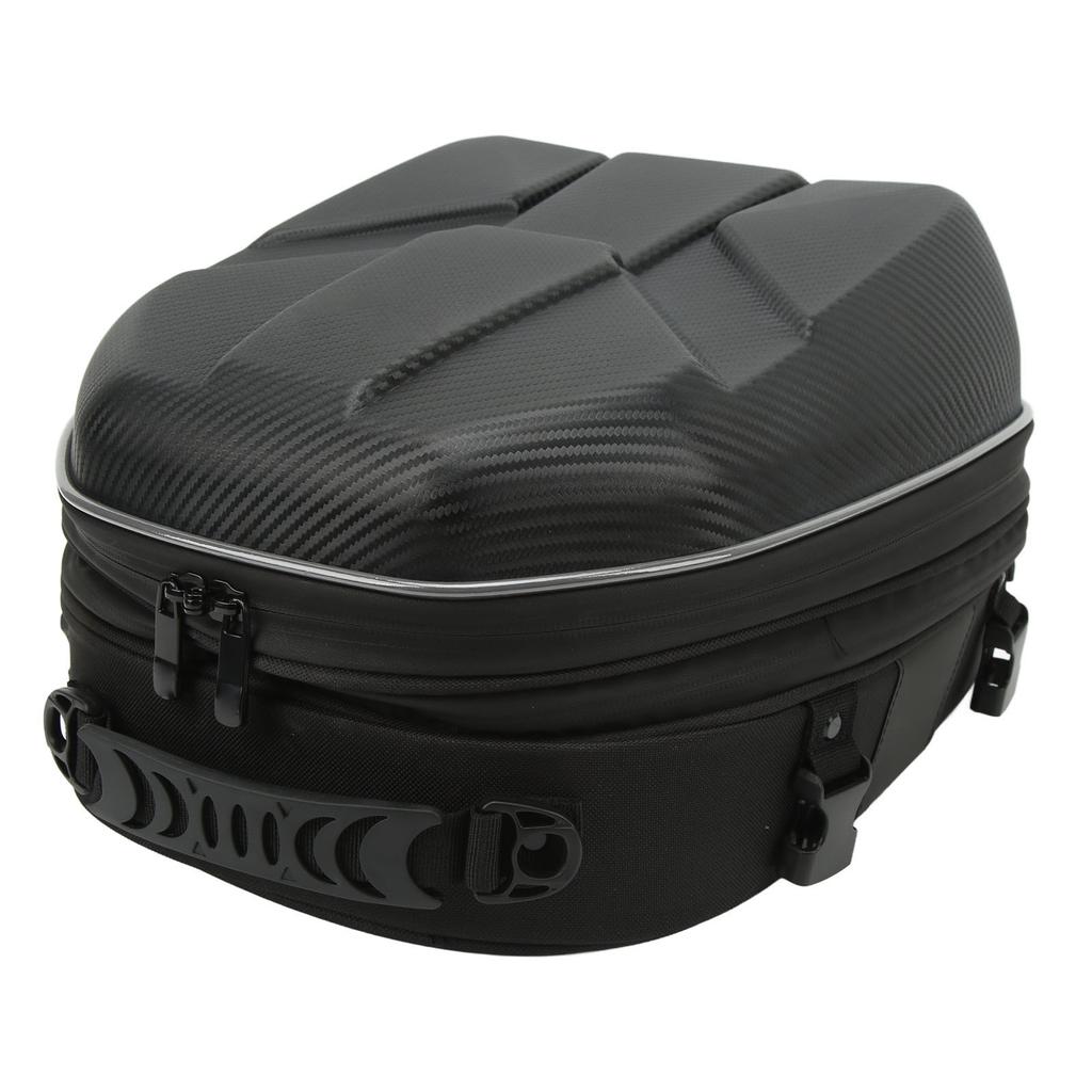 Motorcycle Tail Seat Bag 20L Capacity Multipurpose Waterproof Luggage Backpack for Dirt Bike Motorbike
