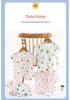 Baby Sleeveless Gauze Bodysuit - Lightweight Cotton Jumpsuit with Lace-up Detail for Spring/Summer