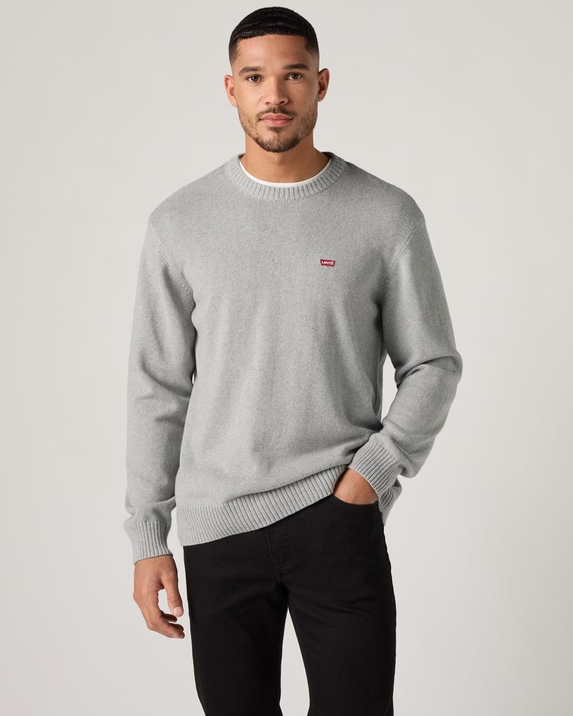 LEVI'S CLASSIC Logo Knit Long Sleeve Men's 0002E-0000 US XL