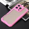 Armor Series For iPhone 16 Pro Case PC+TPU Semi-Transparent Frosted Finish Protective Phone Cover