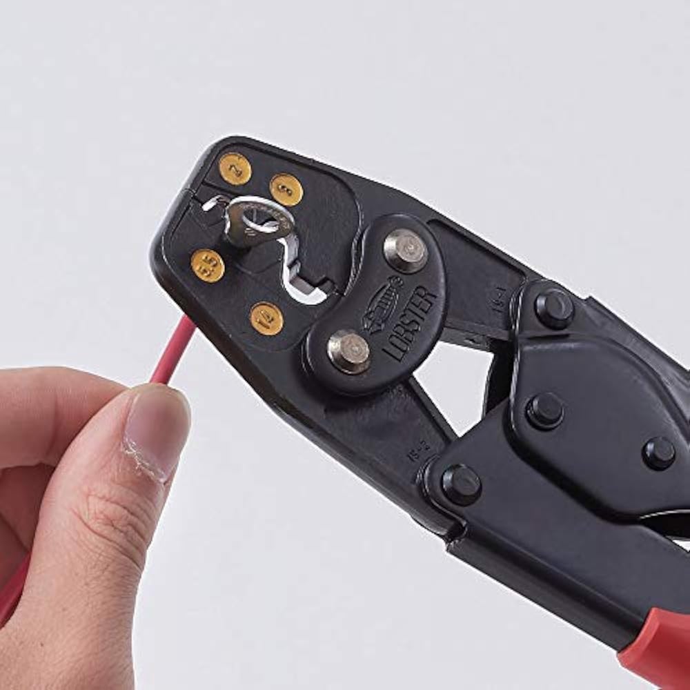 Robtex Crimping Tool (for bare crimp terminals/bare sleeves) AK19A