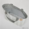 Captain Stag Cooler Bag Foldable Storage Capacity 4L/8L/10L Size S/M Gray/check Blanche.