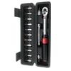 High Precisions Tool Set 16Pcs 1/4” Drive Adjustable Torque Wrench Kit For Mechanical Automotive Repair Job