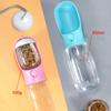 Pet Supplies - Portable Outdoor Two-in-one Drinking and Feeding Water and Food Multi-functional Pet Cup for Cats and Dogs