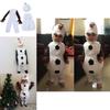 Enchanting Frozen Snowman Olaf Cosplay Costume For Kids Halloween Fancy Dress Up