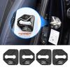 4Pcs Stainless Steel Car Logo Door Lock Protection Cover For Subaru Crosstrek Forester Outback Impreza BRZ WRX Ascent REX Levorg