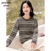 Women's Fair Isle Jacquard Wool Blend Sweater