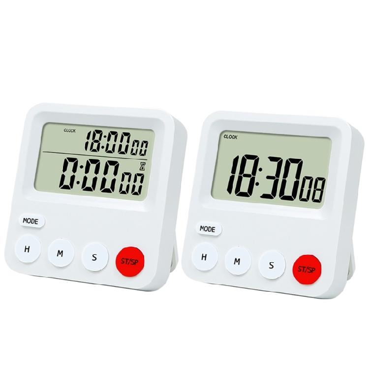 Countdown Timer Digital Timer Alarm Clock Small Alarm Clock with Magnet for Home Bedroom Tabletop Wall Mount Timer Clock