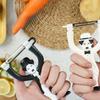 Creative Plastic Character Peeler, Fruit Vegetable Potato Chaplin Knife, Cooking Tool, Kitchen Small Tool Accessory, 1 Piece