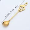 Colher criativa para café, colher de aço inoxidável personalizada, talheres para mexer, colher de café, roupas para bebidas
