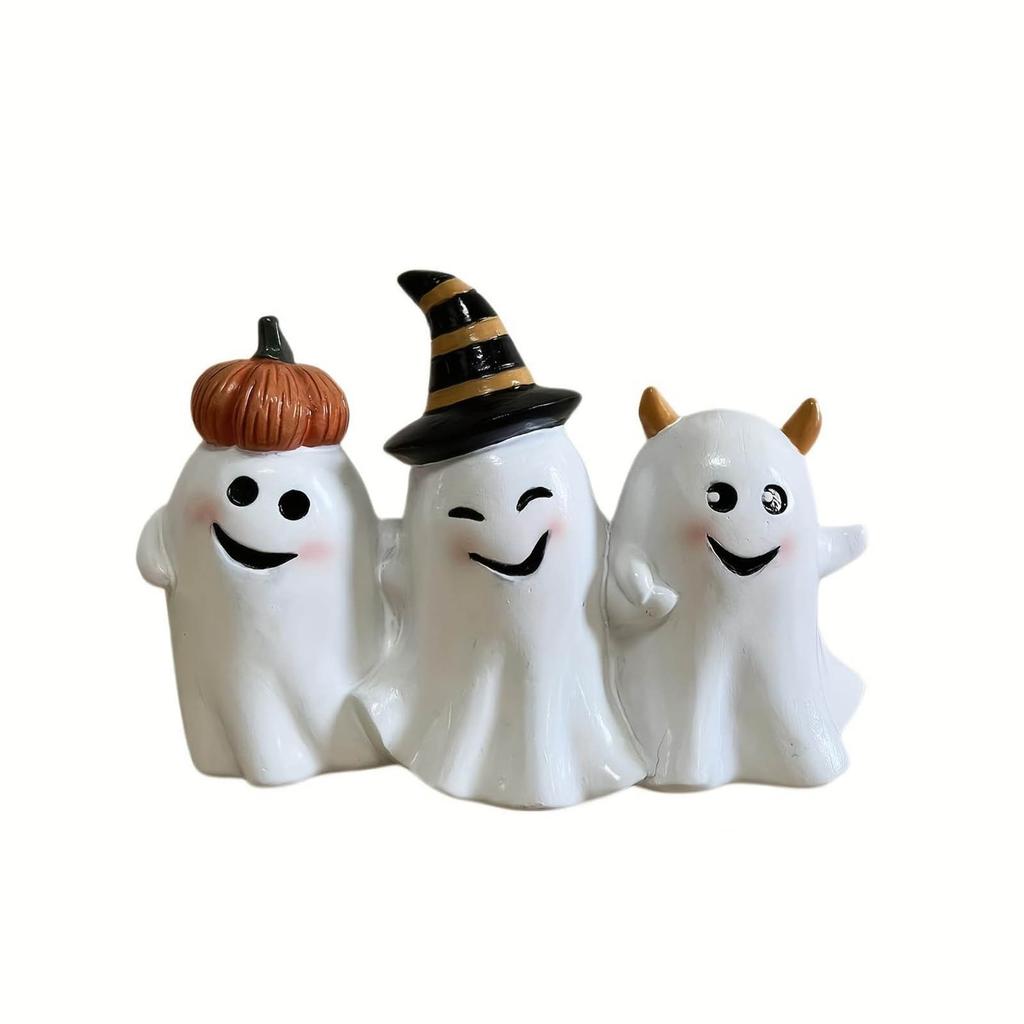 Halloween Horror Decor, Spooky Resin Statue, Halloween Figurines Gnomes Decorations For Home Outdoor Yard, For Indoor Porch Decor