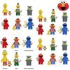 Sesame Street Neighborhood Friends Collectible Figures Set Of 6 For Kids