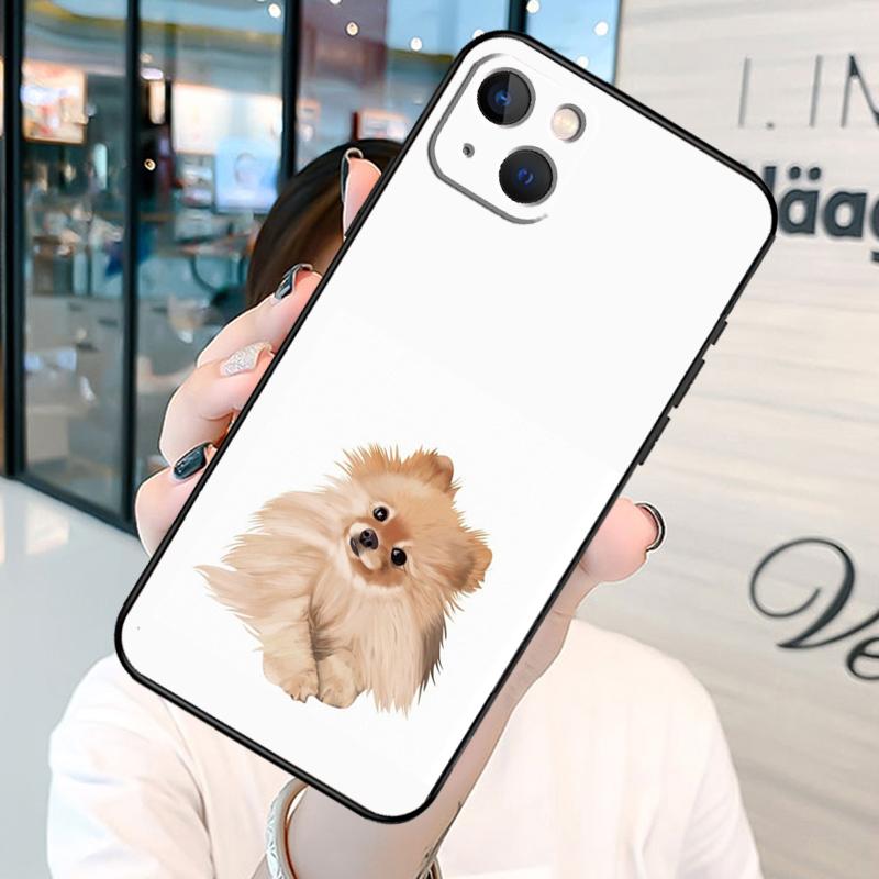 Pomeranian Dog Yoga Phone Case For IPhone 18 12 11 13 14 15 Pro Max 7 8 Plus Silicone Cover For IPhone 18 XR X XS Max SE