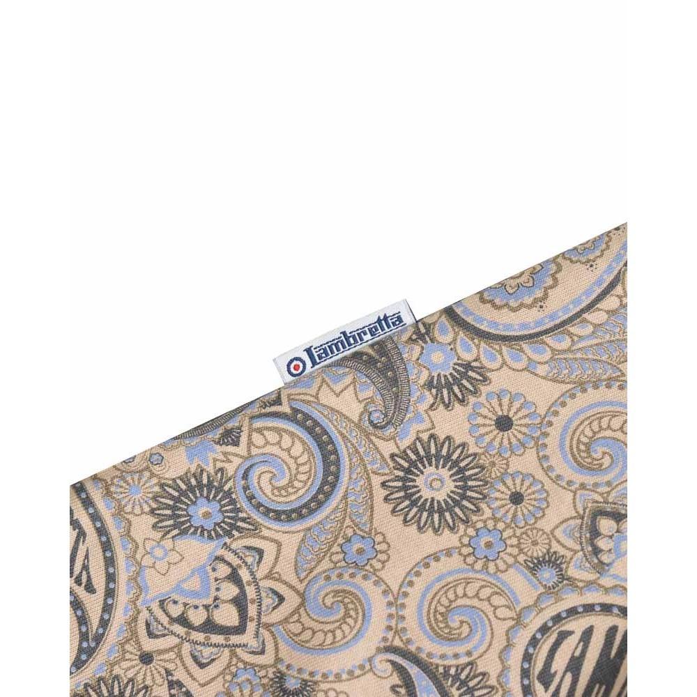 Lambretta Mens Paisley Polo Shirt