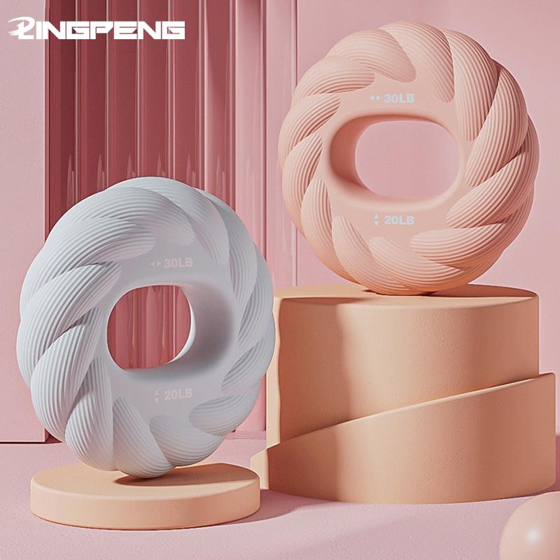 Silicone Thread Grip Strength Ball For Men Women Finger Fitness Exercise Equipment Hand Grip Trainer