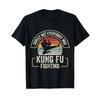 Retro Vintage Surely Not Everybody Was Kung Fu Fighting T Shirt Vintage Comfortable Designer Clothes Fashion Streetwear