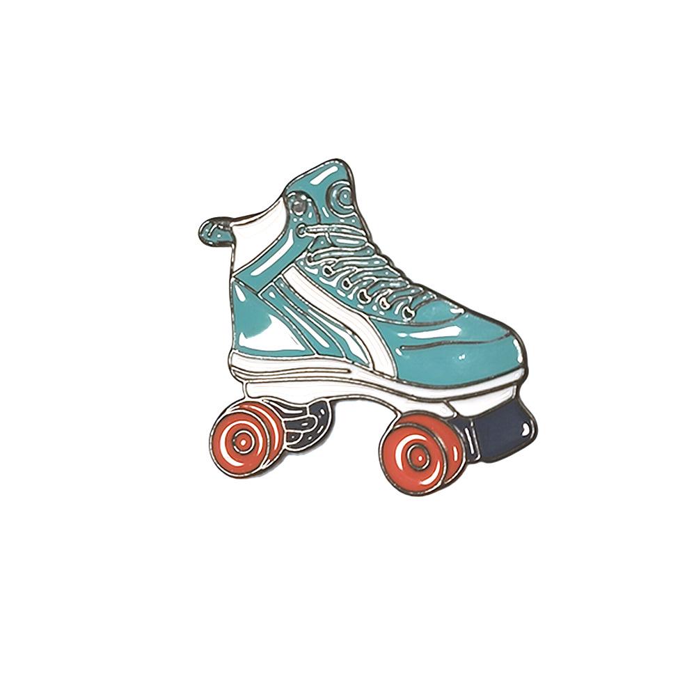Stylish 2026 Roller Skates Brooch - Creative Inline Skate Badge Ornament Gift