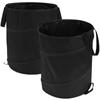 Collapsible Garden Waste Bag Leaf Large Capacity Pop Up Trash Can Camping Yard Garden Portable Leaf Rake Weed Storage Bag