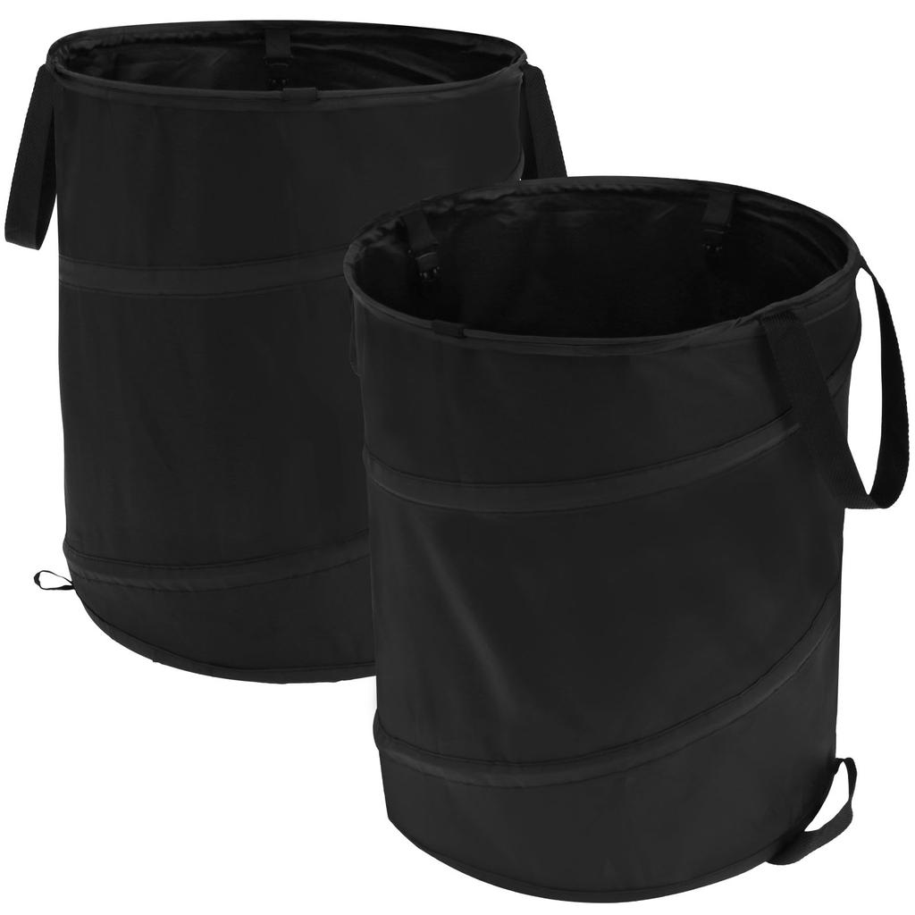 Collapsible Garden Waste Bag Leaf Large Capacity Pop Up Trash Can Camping Yard Garden Portable Leaf Rake Weed Storage Bag