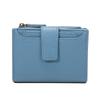 Hot-selling leather zipper change bag card bag integrated, simple anti-theft brush new women's wallet