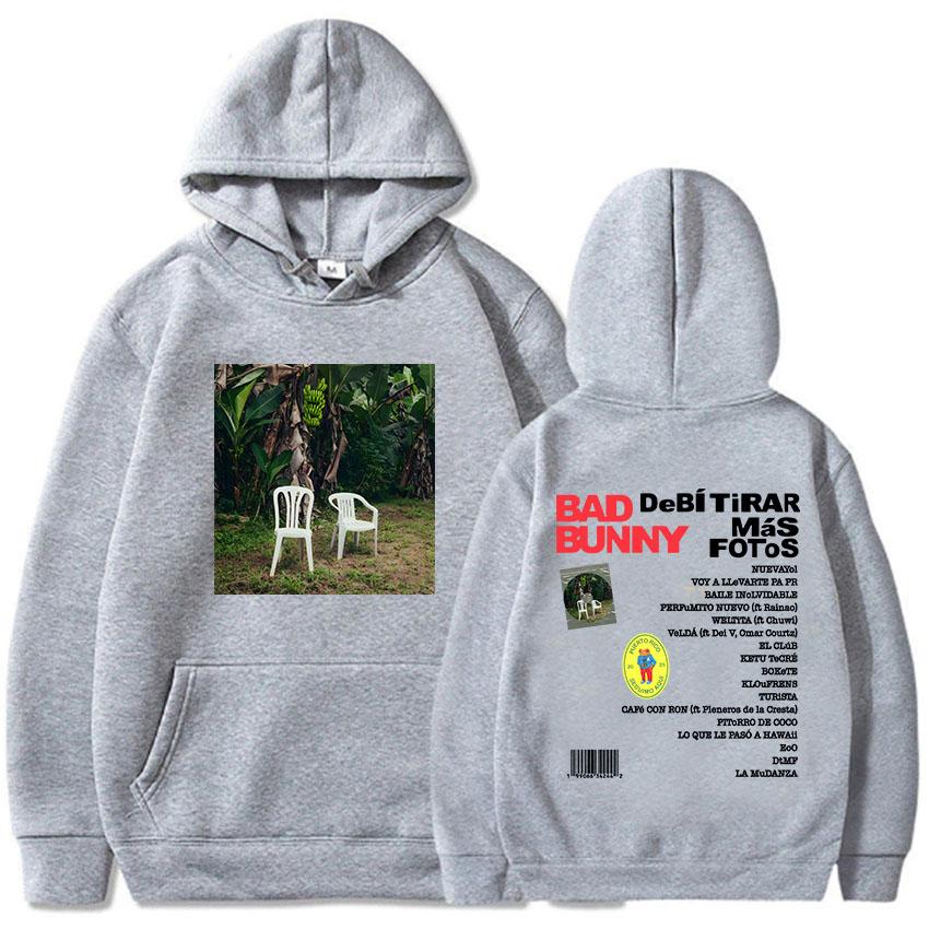 Women Clothes Bad Bunny DTMF Debí Tirar Más Fotos Hoodies 2025 Album Printing Sweatshirts Winter Casual Sudaderas Para Mujer