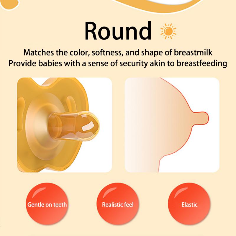 0-24 Months Baby Pacifier Chain Set Liquid Silicone Pacifier Infant Dummy Nipple Newborn Soother for Nweborn Baby