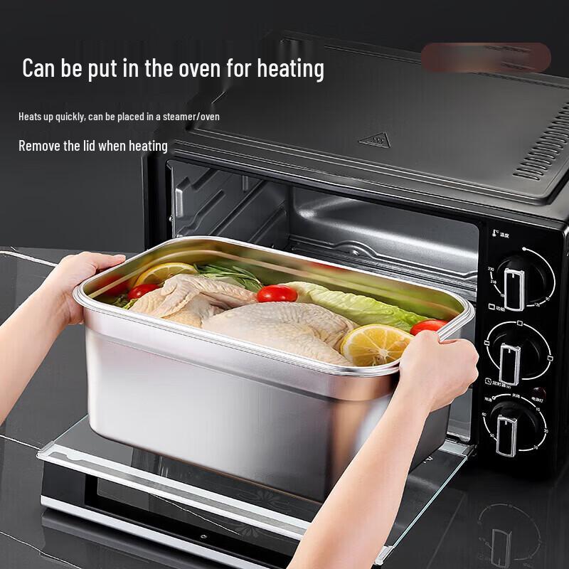 COLIVOR Stainless Steel Food Storage Container