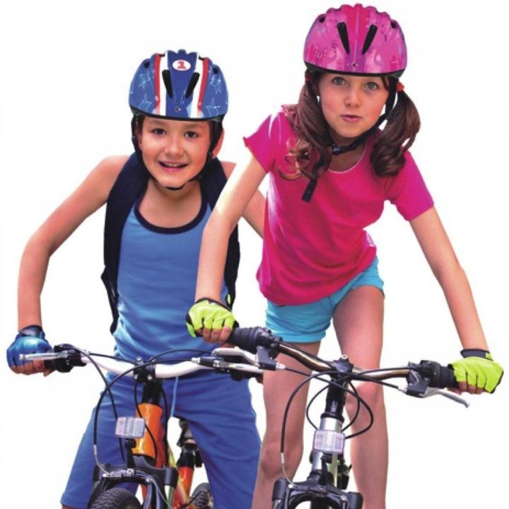 Kask Rowerowy Dziecięcy Regulowany Dunlop R. (48-52Cm ) - Bee