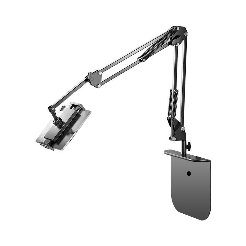 Universal Adjustable Cantilever Stand: Bedside, Desktop, or Lying Down – Ideal for Phone & Tablet Binge-Watching