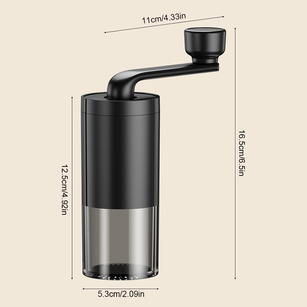 Retro ruční mlýnek na kávu Přenosný mlýnek Doma Venku Cestování Ruční klikový mlýnek na kávu Nastavitelný mlýnek na zrna