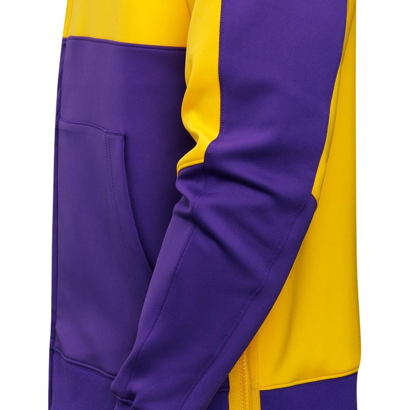 New Nike DRI-FIT NBA Jacket Men's Global Purple / Amariello Yellow FQ3223-504