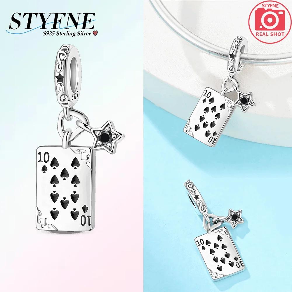 Charm Beads Plata Originales Spades A Jokers Beads For Charms Copper Wrist Bracelet Beads Jewellery Crafting Women'S Gift Idea