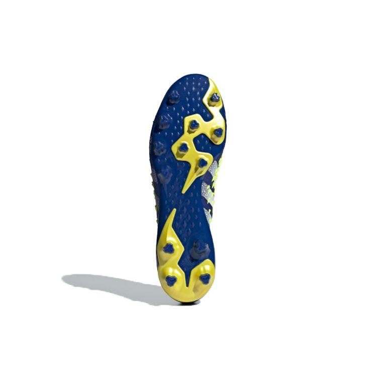 Adidas Predator Freak.1 Low AG Demonskin - Black Men Sneakers Core-Black Cloud-White Solar-Yellow FZ3752